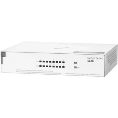 Afbeelding van aruba R8R46A#ABB Netwerk switch 8 poorten 16 GBit/s