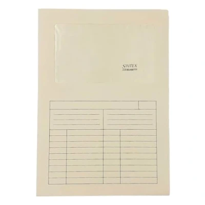 Afbeelding van Blasetti Sintex, Manila map, A4, Ivoor, Portret, 120 g/m², 220 mm