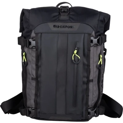 Afbeelding van Waterdichte charcoal grijze met zwarte rugzak Oxford 20 liter De absolute top in rugtassen! Outdoor Wandel Rugtas multifunctioneel