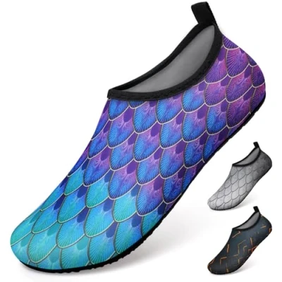 Afbeelding van Waterschoenen Badschoenen Duikschoenen Superlicht Snel Antislip Drogen Heren Dames Surfen Strand Zwembad Uniseks(yl.Blauwgroen 40/41)