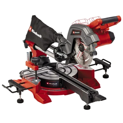 Afbeelding van Einhell AccuRadiaal Afkort /Verstekzaag TE SM 36/8 L Li Solo Power x Change (36 V, max. zaagdiepte/ breedte: 65 mm 305 mm, Ø216 zaagblad, kantelbare Zaagkop, zonder Accu)