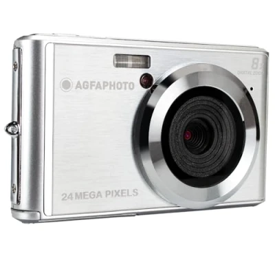 Afbeelding van AGFA Photo Realishot DC5500 Appareil Numérique Compact, 24 MP, 2.4’’ LCD, Zoom Digital 8x, Batterie Lithium Silver