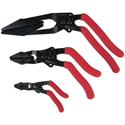 Afbeelding van KS Tools, Tang, Slangklemtangset schuin, traploos instelbaar, 3 delen (35.10 mm)