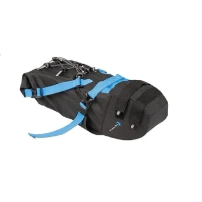 Afbeelding van M WAVE Unisex Volwassenen Rough Ride Saddle fiets zadeltas, blauw, ca. 46x9x11 cm
