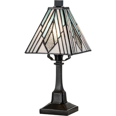 Afbeelding van Elstead Lighting Tifanny LED Tafellamp Alderley 1X E14 Max 40W Dimbaar Vintage Bronze
