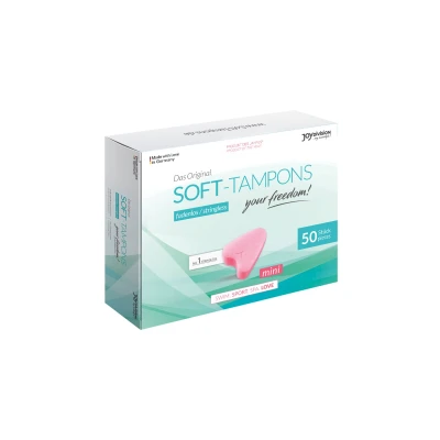 Afbeelding van Joydivision, SoftTampons Mini, roze, 50 stuks