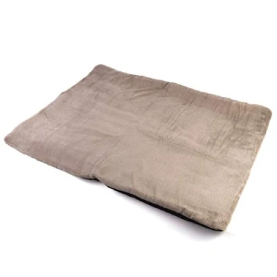 Afbeelding van vitazoo Hondendeken, grijs, geïsoleerd en licht gevoerd, ook voor katten, ideaal om mee te nemen vervoeren, antislip onderkant, 70 cm x 100 cm. 100x70 cm, grau