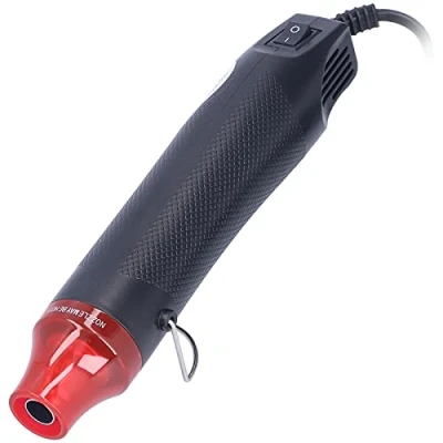 Afbeelding van Mini heteluchtpistool, heteluchtpistool 390℉ ABS kunststof buitenkant voor doe het zelfprojecten(Europese norm 230V)