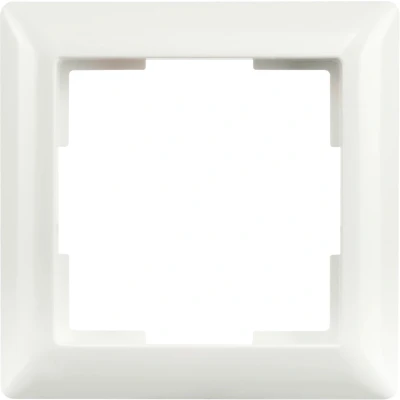 Afbeelding van ION industries afdekraam 1 voudig J1 alpin wit glanzend (80.301.114)