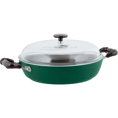 Afbeelding van Sauteerpan Vintage Groen 28 cm incl deksel Sambonet