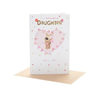 Afbeelding van Boofle Verjaardagskaart voor dochter schattig ontwerp