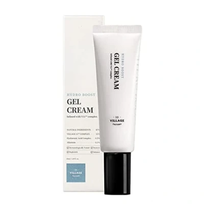 Afbeelding van [VILLAGE 11 FACTORY] HYDRO BOOST GEL CREAM (50ml) Korean Skincare Vegan Hyaluronzuur Kamille extract Allantoïne Hydraterend en Kalmerend