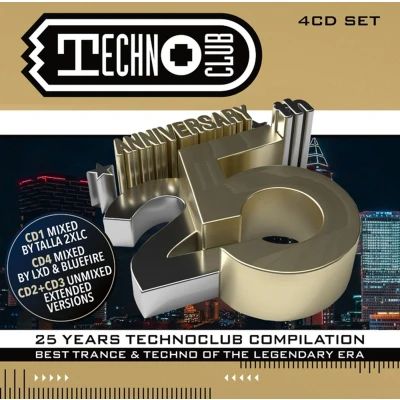 Afbeelding van V/A Techno Club Best Of 25 Years (CD)