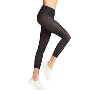 Afbeelding van FALKE Dames Legging Pure Matt Capri 50 DEN W LE Halfdoorzichtig eenkleurig 1 Paar, Blauw (Marine 6179) nieuw milieuvriendelijk, S M