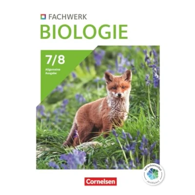 Afbeelding van Fachwerk Biologie 7./8. Schuljahr Schulbuch: Mit Videos, Animationen und digitalen Hilfen