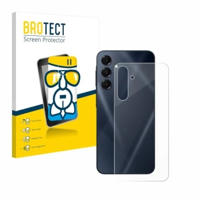 Afbeelding van BROTECT Screenprotector voor Samsung Galaxy A16 5G (Achterkant) Folie Beschermfolie Beschermglas transparant