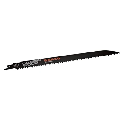 Afbeelding van Bahco Reciprozaagblad HCS voor grof hout 5 TPI 228 mm 10 delig 3942 HSL 10P