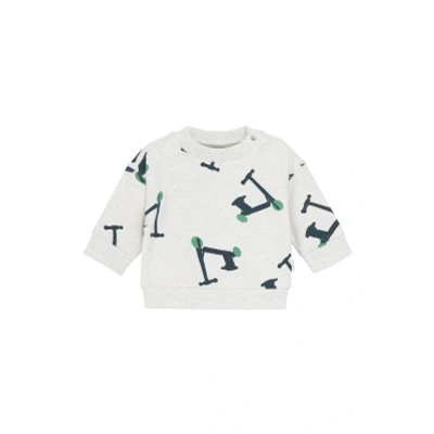 Afbeelding van Sweater Sheldon Vehicle Pattern Green 50