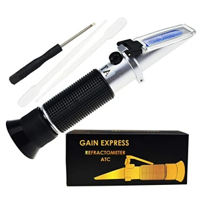 Afbeelding van 0 32% Brix Refractometer Atc Hooggeconcentreerde Suikeroplossing Inhoud Testinstrument 0,2% Verdeling