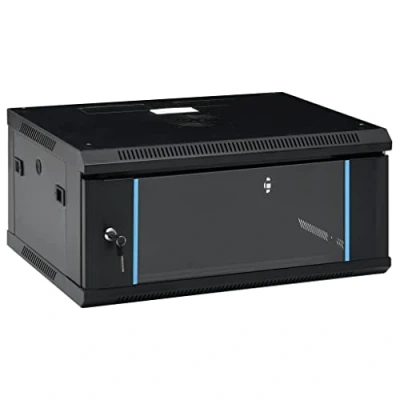 Afbeelding van vidaXL Netwerkkast voor aan de muur 4U 19&quot;&quot; IP20 600x450x285 mm