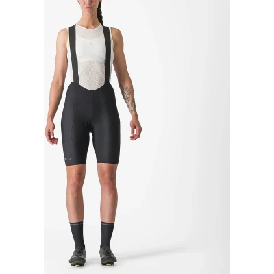 Afbeelding van Fietsbroek Castelli Women Espresso Dt Bibshort Black S