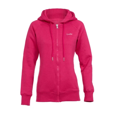 Afbeelding van Winshape Street Style J005 Knuffelige hoodie jas, deep roze, XS