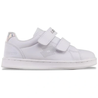Afbeelding van LOTTO Meisjes Burgas Gc K Sneakers, wit multi, 34 EU