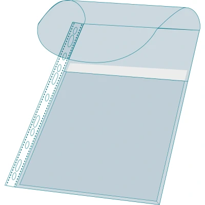 Afbeelding van Exacompacta Beschermhoes A4 0,2 mm transparant 10 stuks