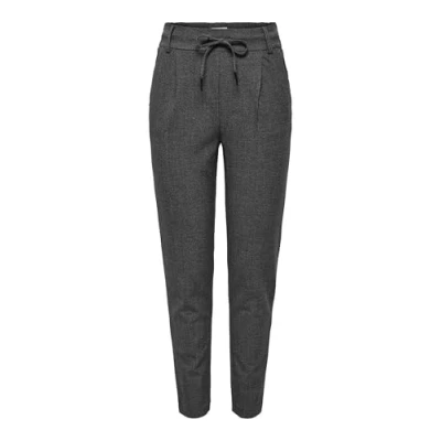 Afbeelding van ONLY ONLPOPTRASH Dell Easy Mel Pant TLR, dark grey melange, (XS) W x 32L