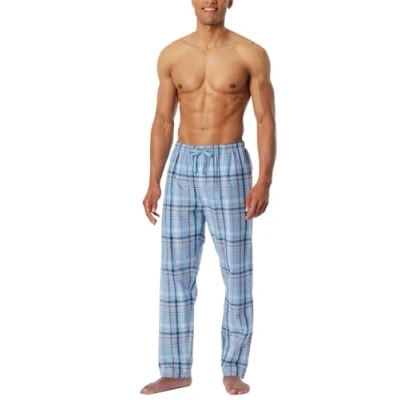 Afbeelding van Schiesser Pyjamabroek Mix+ Relax Blauw 52