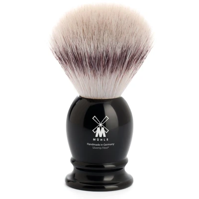 Afbeelding van Muhle scheerkwast synthetisch haar CLASSIC zwart S