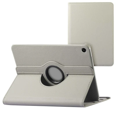 Afbeelding van imoshion Tablet Hoes Geschikt voor Samsung Galaxy Tab A9 Plus 360 Draaibare Bookcase Grijs
