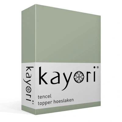 Afbeelding van Kayori Kiyo Topper HSL Tencel 180/210 220 Saliegroen