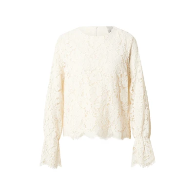 Afbeelding van Y.A.S blousetop YASPERLA met kant ecru