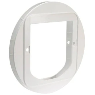 Afbeelding van Sure Petcare SureFlap Kattenluikmontageadapter, voor Microchip Kattenklep, Cat Flap Connect en DualScan Wit
