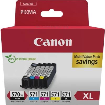 Afbeelding van Canon Pgi 570xl/cli 571 Multicolor