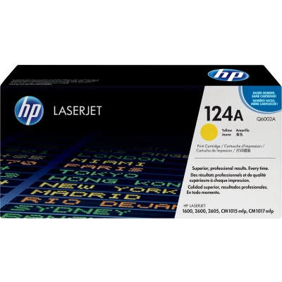 Afbeelding van HP 124A (Q6002A) Toner Geel