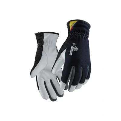 Afbeelding van Blaklader 2811 1474 Werkhandschoen gevoerd waterbestendig Donkerblauw/Wit