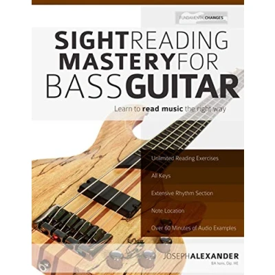Afbeelding van Sight Reading Mastery for Bass Guitar: Volume 2