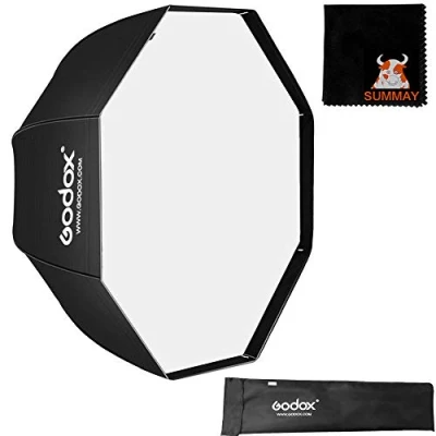 Afbeelding van GODOX 47&quot;/ 120cm Paraplu Octagon Draagbare Softbox Reflector voor Studio Fotografie Speedlite Flash