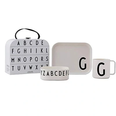 Afbeelding van Design Letters kinderservies set G