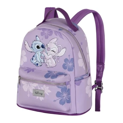 Afbeelding van Disney Lilo &amp; Stitch Angel Small Fashion rugzak, roze, 17 x 23 29 cm, inhoud L, Eén maat, Kleine modieuze rugzak