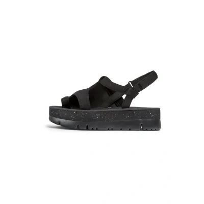 Afbeelding van CAMPER Oruga Up k201543 damessandaal, Zwart 001, 40 EU