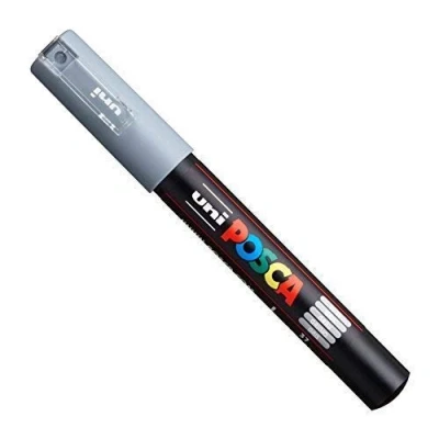 Afbeelding van POSCA PC 1M by Uni Ball (leisteengrijs)