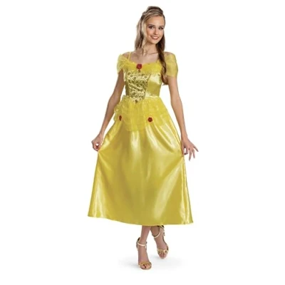 Afbeelding van DISGUISE 158359E EU Belle Basic Plus Adult (Eu) Disney Prinses Fancy Dress Vrouwen, Multi, L