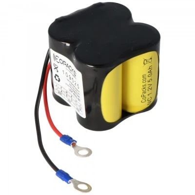 Afbeelding van Ceag CW270 replica AccuCell NiCD 4,8 volt 5000 mAh batterij