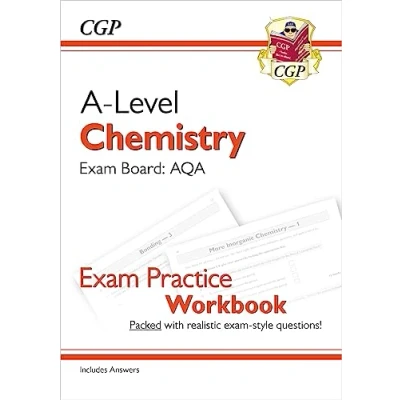 Afbeelding van A Level Chemistry: AQA Year 1 &amp; 2 Exam Practice Workbook includes Answers