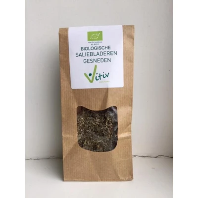 Afbeelding van Vitiv Biologische Saliebladeren Gesneden 25GR