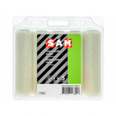 Afbeelding van Velours Verfroller 10 cm 5 stuks