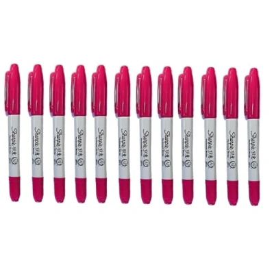 Afbeelding van Sharpie Twin tip fijne en Ultra Markeerstift Pack van 12 bessen